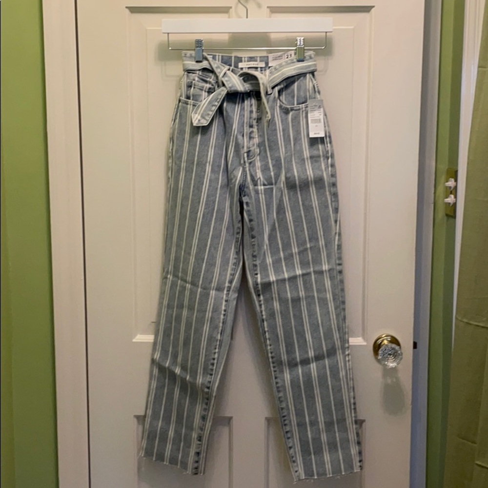 FINAL MARKDOWN NWT Pacsun high rise striped jeans